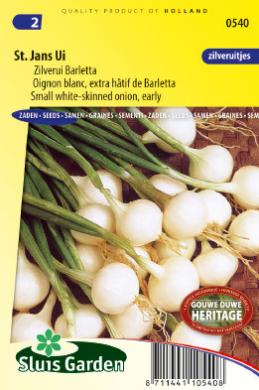 Inmaakuitjes Barletta/ St. Jans (Allium cepa) 550 zaden SL